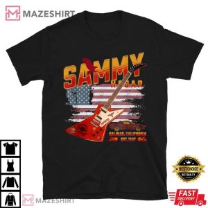 Sammy Hagar Red Guitar Rock Salinas California EST 1847 T Shirt (2)
