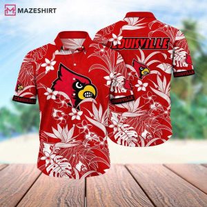 Louisville Cardinals Aloha Hawaiian Shirt