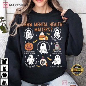 Mental Health Halloween Therapist School Counselor Teacher T Shirt (2)