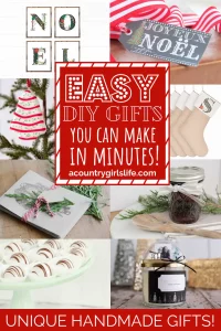 handmade Christmas gifts