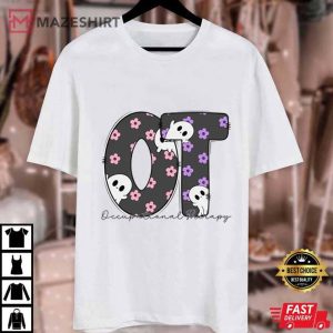 Spooky Occupational Therapy Halloween T Shirt (1)