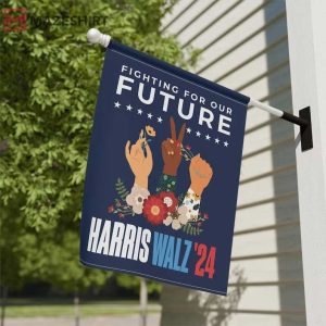Fighting For Our Future Harris Walz 24 Flag (2)