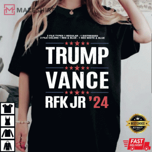 Trump Vance RFK JR 2024 MAGA T Shirt (3)