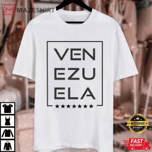 Venezuela Hasta El Final Star T Shirt (3)