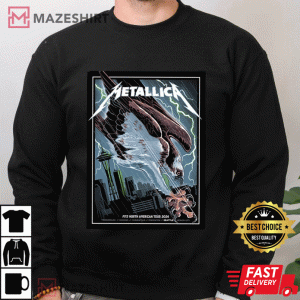 Metallica M72 North American Tour 2024 Lumen Field Stadium Merch T Shirt (4)
