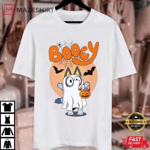 Booey Halloween Cute Bluey Ghost T Shirt