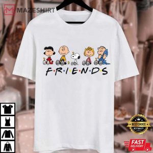 Peanuts Snoopy Friendsgiving Friends Thanksgiving T Shirt 2 (1)