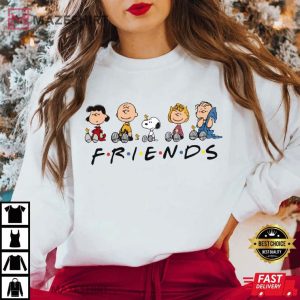 Peanuts Snoopy Friendsgiving Friends Thanksgiving T Shirt 1 (1)