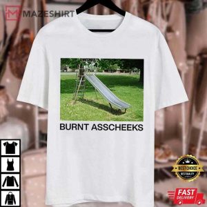 Burnt Asscheeks Funny Meme T Shirt (4)