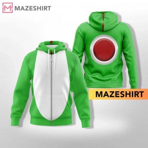 Super Mario Yoshi Costume Halloween 3D Hoodie