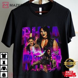 Rhea Ripley Vintage Wrestling T Shirt (3)
