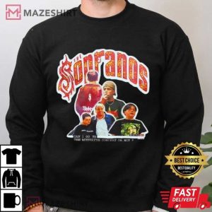 The Sopranos Slipknot Can I Go To The Mudvayne Concert Or Not T Shirt (3)