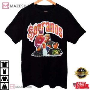 The Sopranos Slipknot Can I Go To The Mudvayne Concert Or Not T Shirt (4)