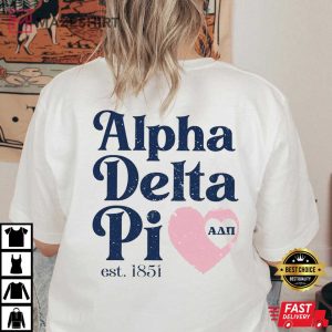 Alpha Delta Pi Sorority T Shirt