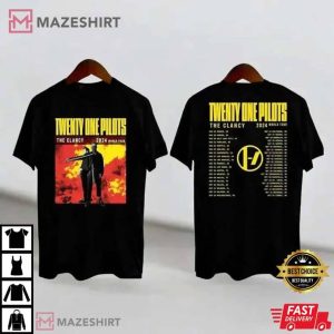 Twenty One Pilots The Clancy World Tour 2024 T-Shirt