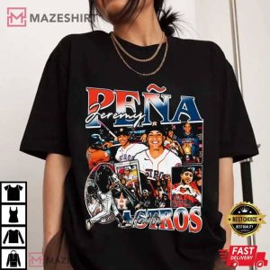 Jeremy Pena Baseball Houston Astros T Shirt (4)