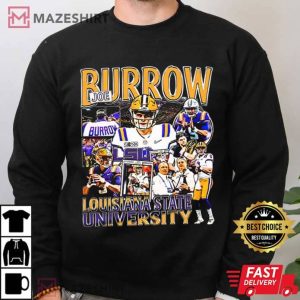 Joe Burrow Louisiana State University T Shirt (4)