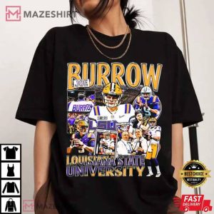 Joe Burrow Louisiana State University T Shirt (2)