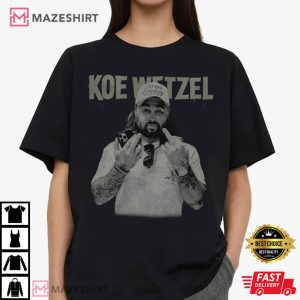 Koe Wetzel American Singer Rock Music Retro Graphic T Shirt (1)