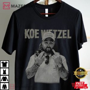 Koe Wetzel American Singer Rock Music Retro Graphic T Shirt (3)