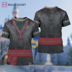 Kristoff Prince Frozen Cartoon 3D Shirt