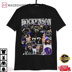 TJ Hockenson Vintage 90s Graphic T Shirt (3)