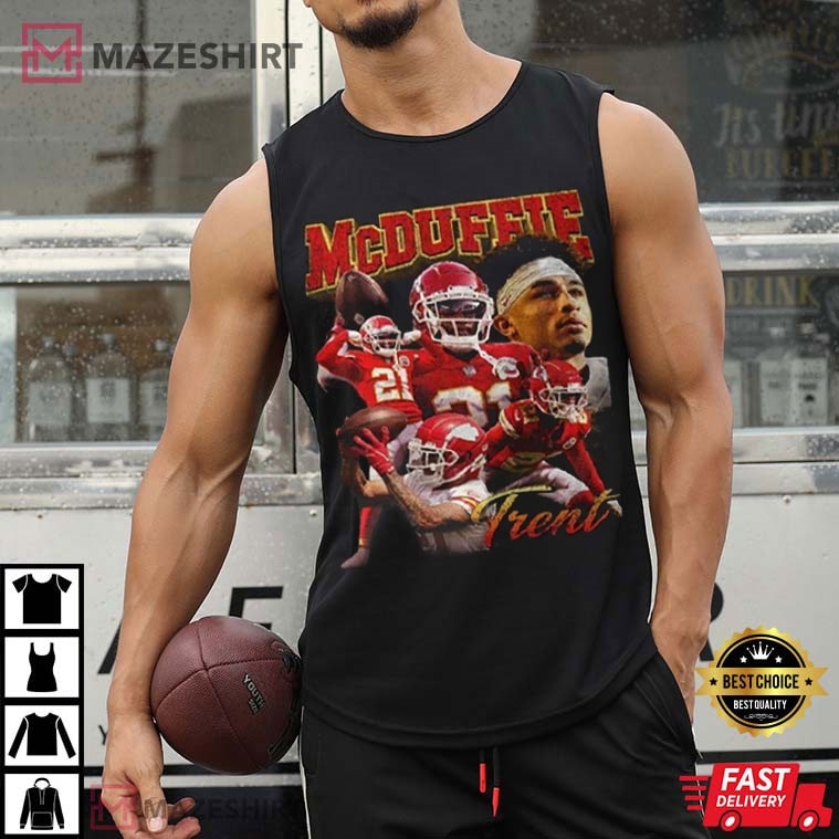 Trent McDuffie Vintage 90s Cornerback T-Shirt Trent McDuffie Vintage 90s Cornerback T-Shirt