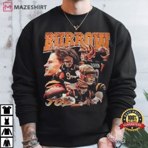 Joe Burrow Vintage 90s Graphic T Shirt (3)