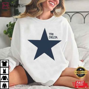 Tri Delta Star Sorority T Shirt (2)