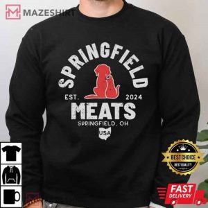 Springfield Meats They're Eating The Dogs Funny Presidential Debate T Shirt (3)