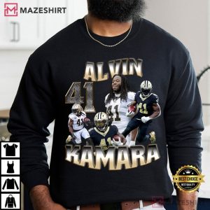 Alvin Kamara Vintage Football Gift T Shirt (3)