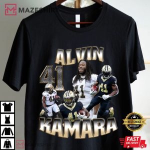Alvin Kamara Vintage Football Gift T Shirt (4)