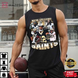 New Orleans Saints Vintage Football Gift T Shirt (2)