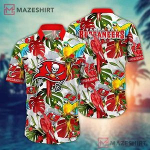 Tampa Bay Buccaneers NFL Aloha Hawaiian Shirt