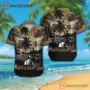 Vegas Golden Knights Tropical Hawaiian Shirt Vegas Golden Knights Tropical Hawaiian Shirt