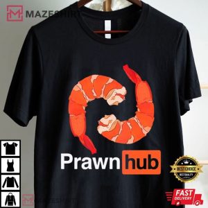 Prawn Hub x PornHub Funny T Shirt (4)