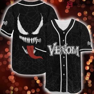 Venom Movie Lover Gift Baseball Jersey