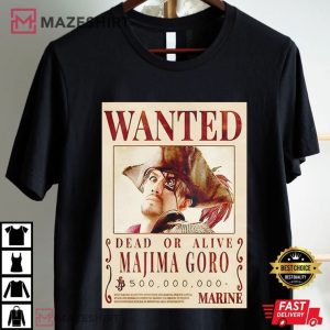 Majima Goro Yakuza Wanted Dead Or Alive T Shirt 1