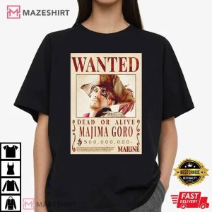 Majima Goro Yakuza Wanted Dead Or Alive T Shirt 2