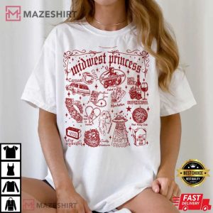 Chappell Roan Midwest Princess Pink Pony Club Gift T Shirt (2)