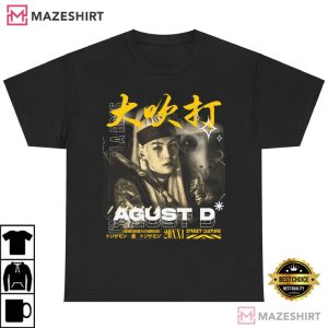 Agust D Daechwita Suga BTS Min Yoongi Graphic T-Shirt