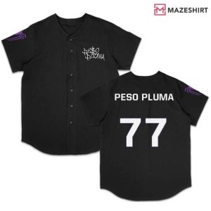 Peso Pluma Custom Baseball Jersey