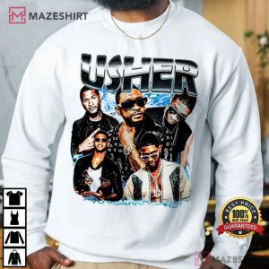 Usher Gift For Fan Vintage 90s T Shirt (2)