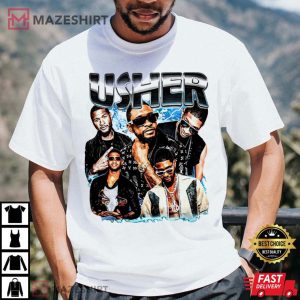 Usher Gift For Fan Vintage 90s T Shirt (4)