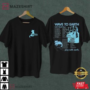 Wave To Earth 0.03 World Tour T Shirt (2)