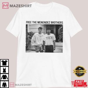 Free The Menendez Brothers Lyle And Erik Menendez T Shirt (3)