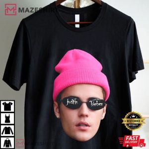 Justin Bieber Big Face T Shirt (3)