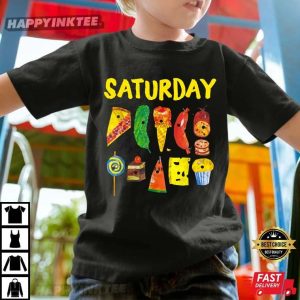 Hungry Caterpillars Saturday Fruits Kindergarten Teacher T Shirt (2)