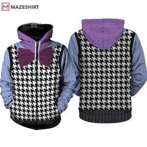 Inside Out Fear Costume 3D Hoodie