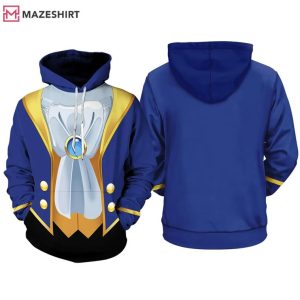 Beauty And The Beast Halloween Costume 3D Hoodie